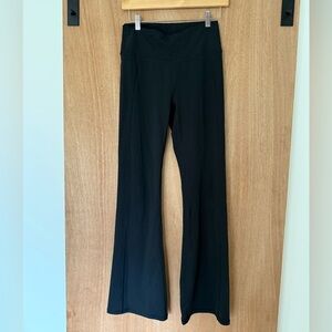 Fabletics flare black leggings high waist size medium